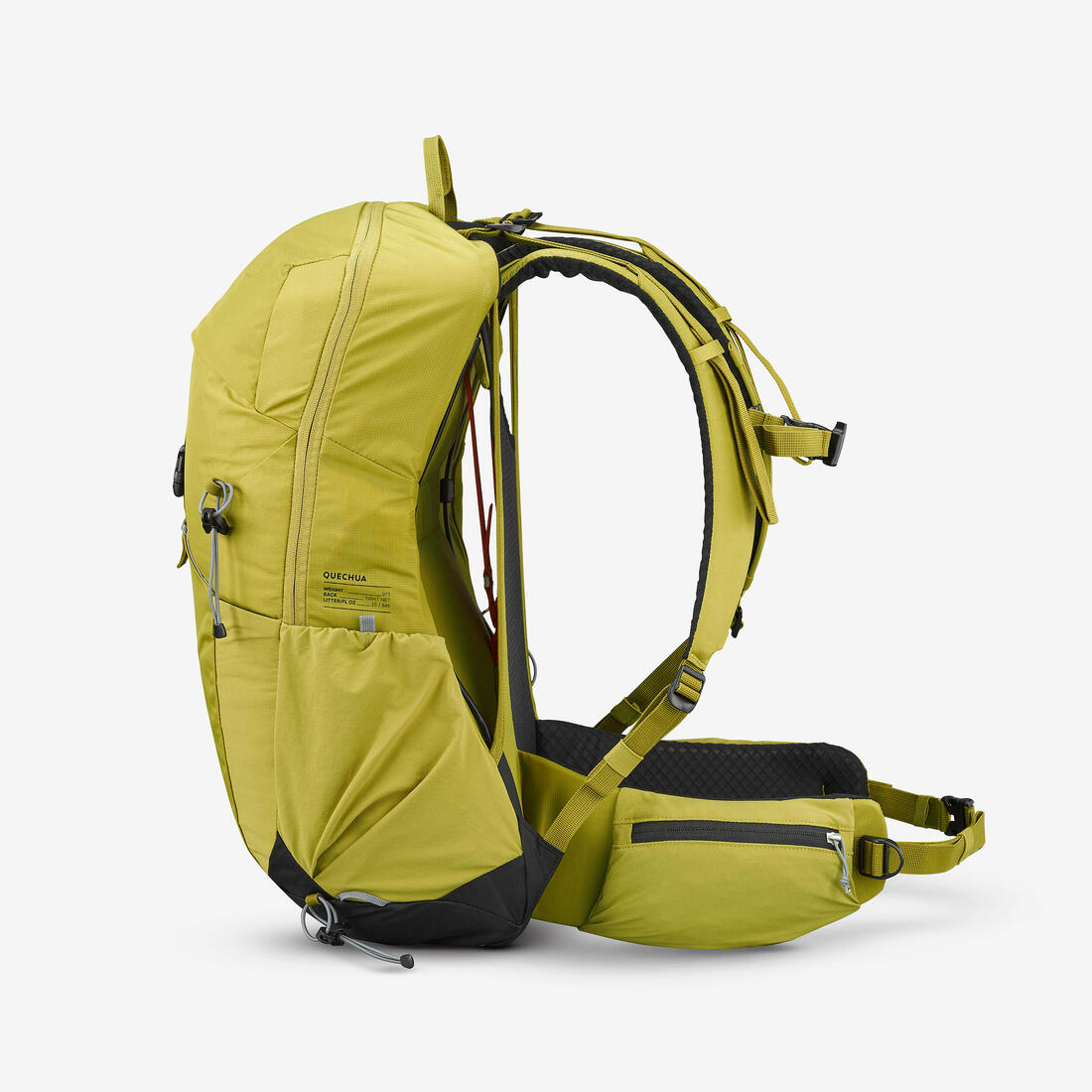 Sac à dos de randonnée ventilé 25L, MH500 khaki