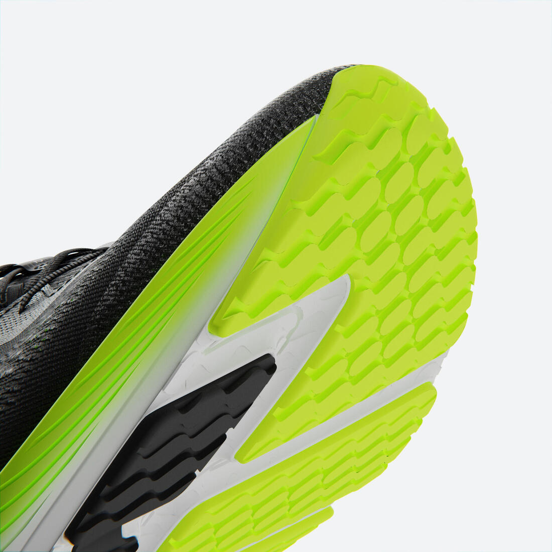 Chaussure de running homme kiprun ks500 2 noir jaune