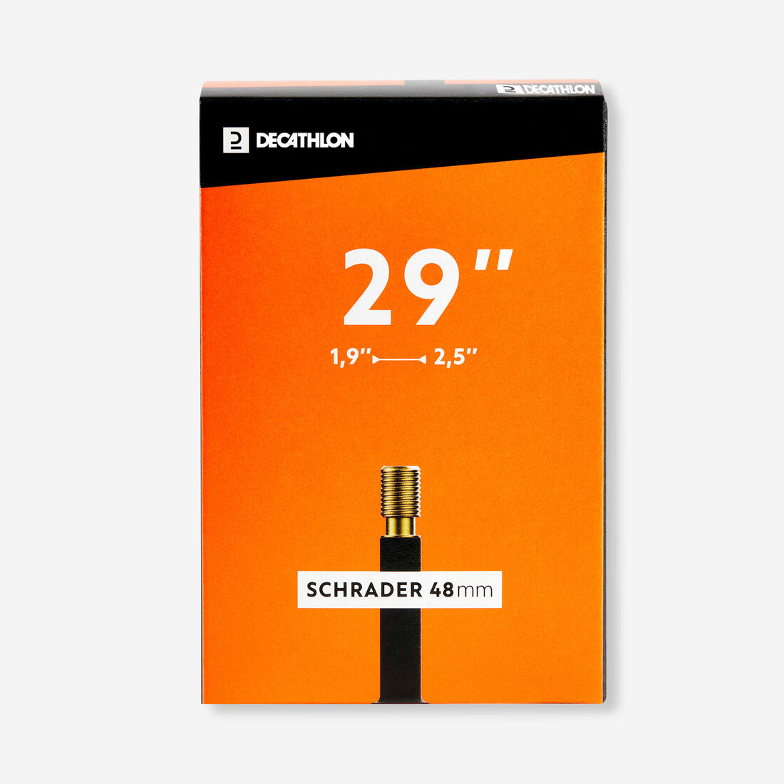 Chambre a air 29x1.9/2.5 valve schrader 48mm