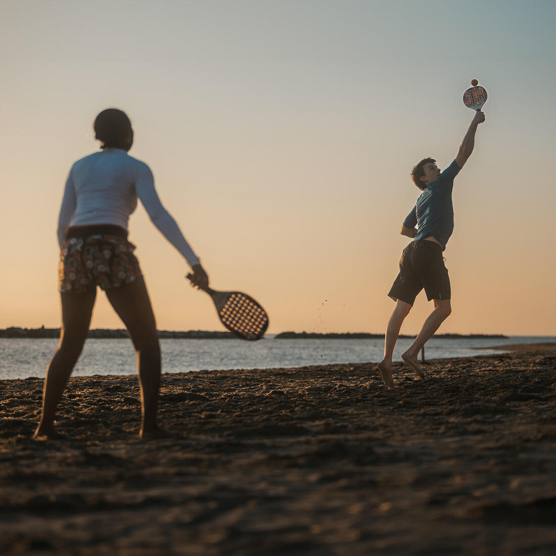 Set raquettes beach tennis experience