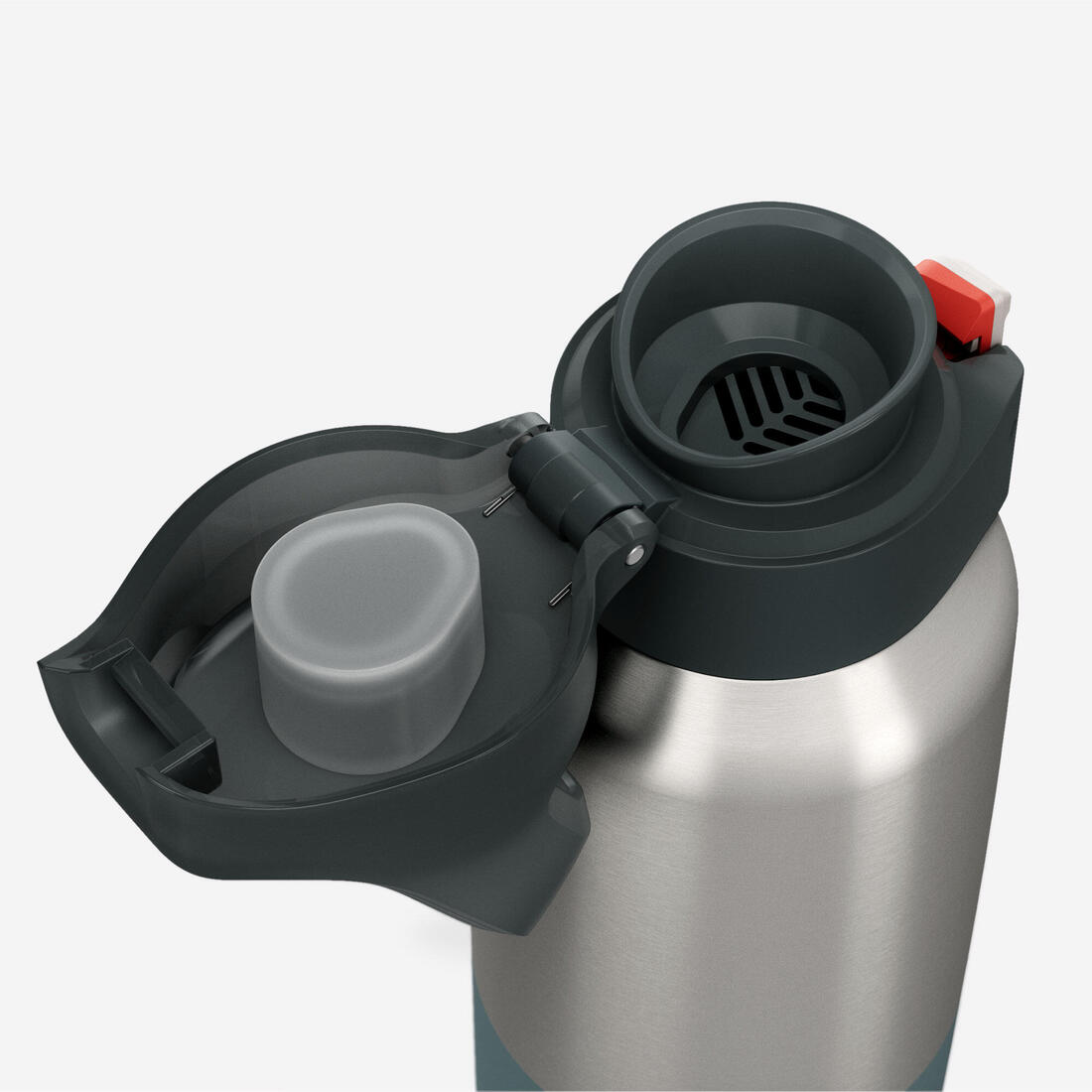 Gourde 900 isotherme inox 0,5L bouchon à ouverture rapide pour la randonnée