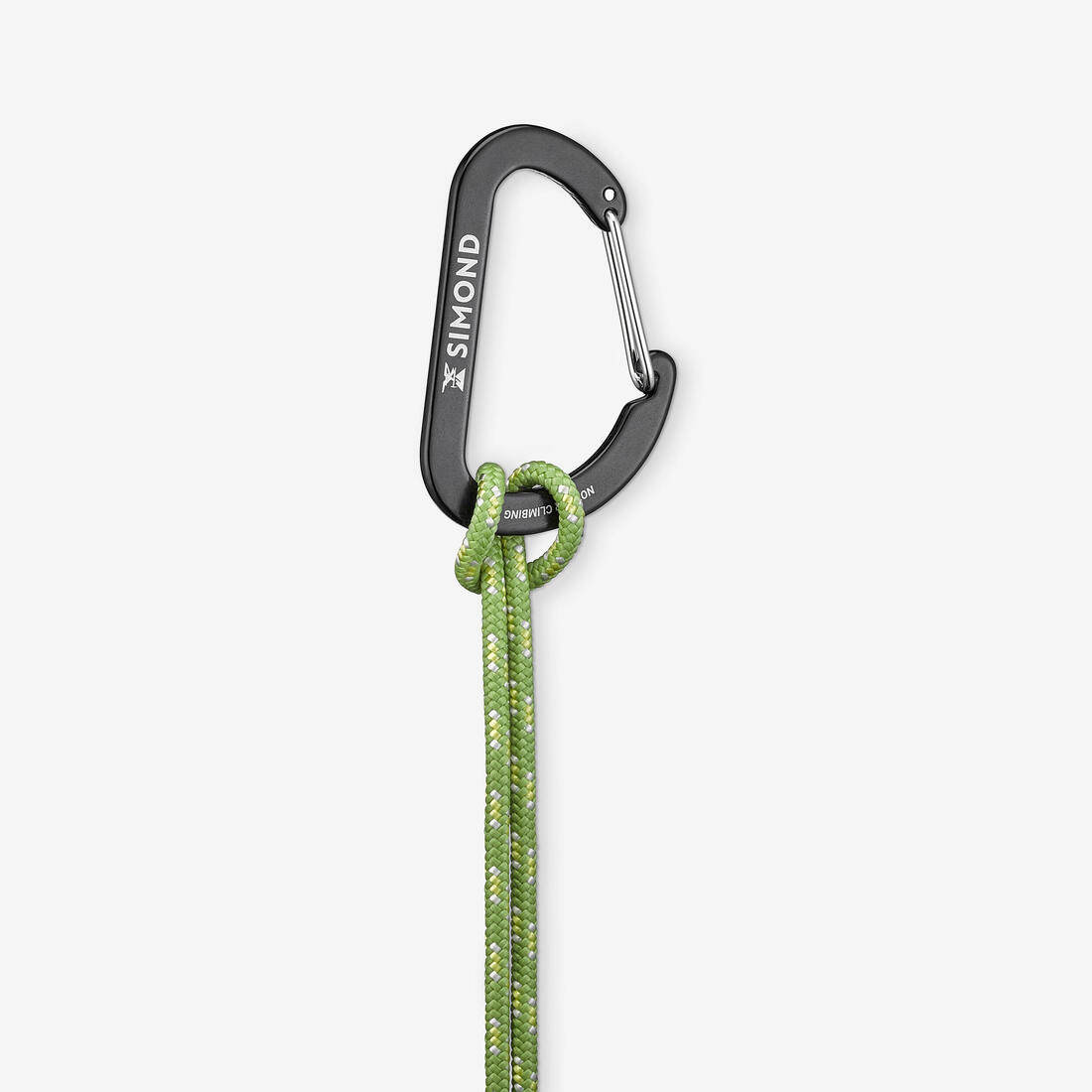 Cordelette d'escalade et d'alpinisme 4 mm x 7 m - verte