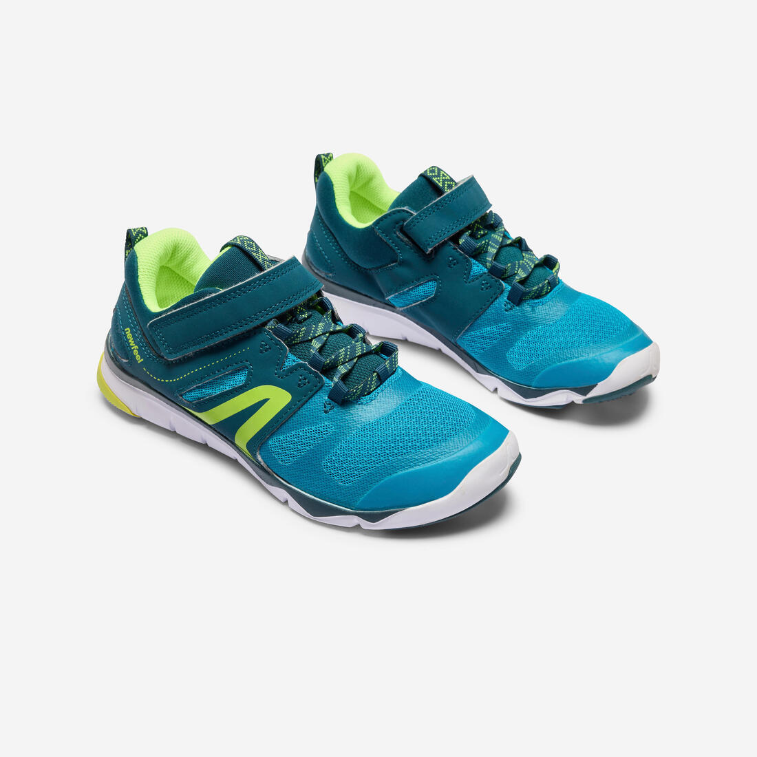 Chaussures de sport à scratch légères et respirantes enfant,  PW 540