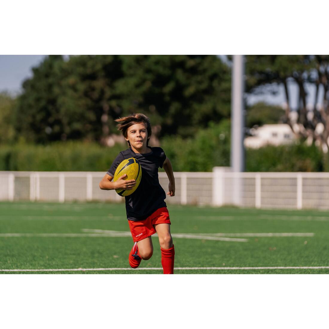 Maillot manches courtes de rugby enfant - r100