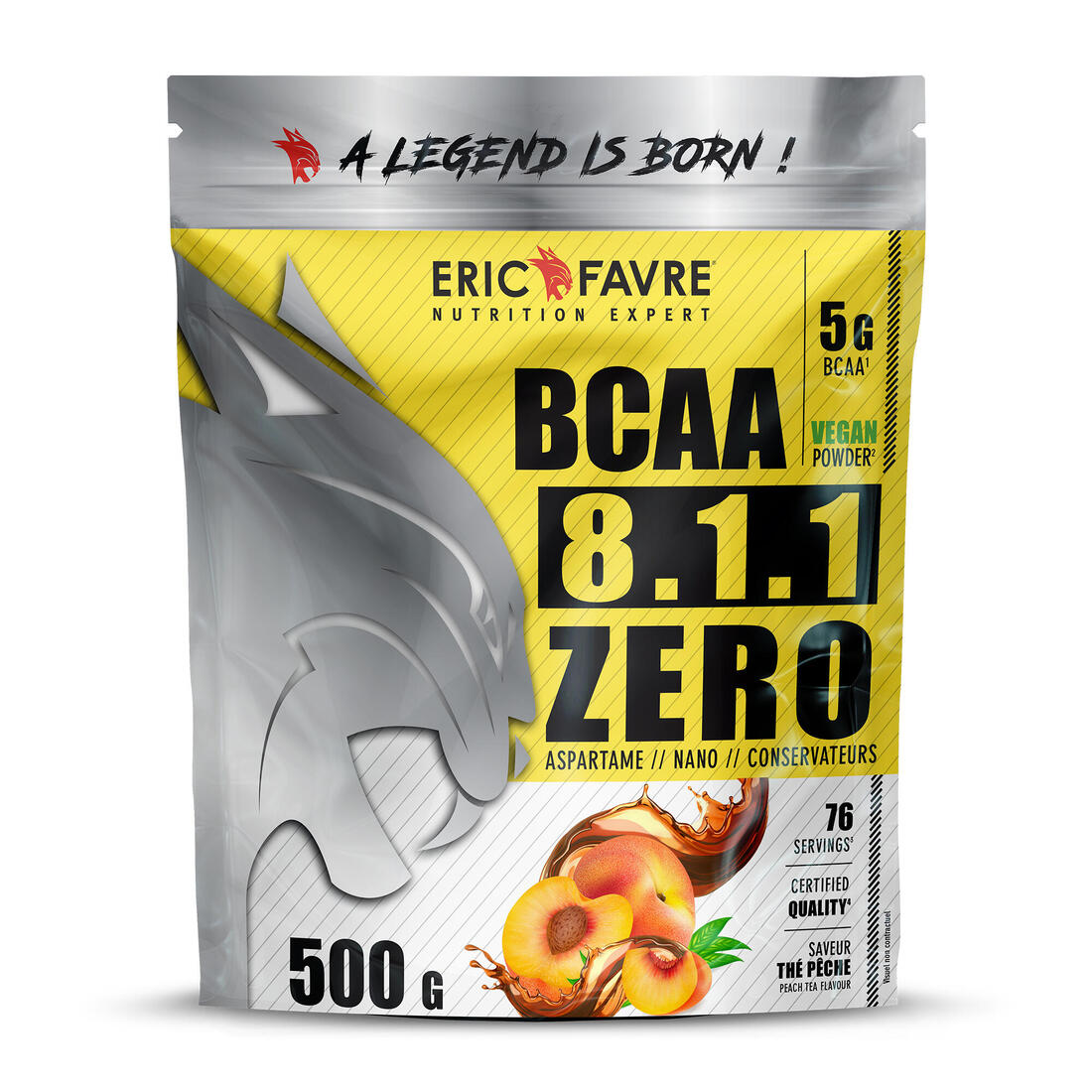 BCAA 8.1 ZERO VEGAN THE PECHE