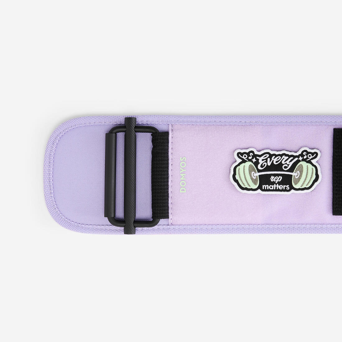 Ceinture d'haltérophilie avec boucle sécurisée, gris et