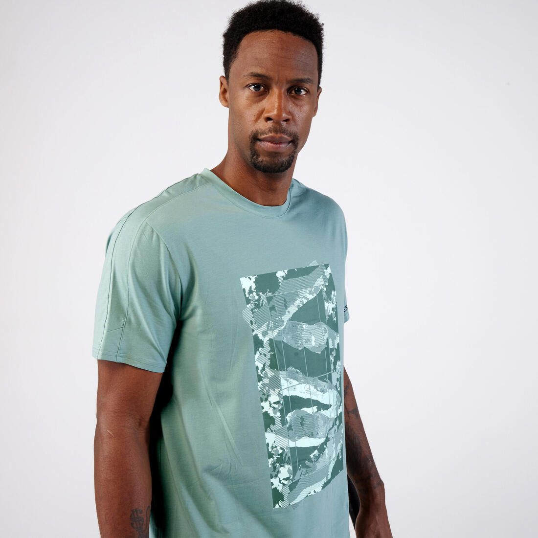 T-shirt de tennis homme - tts soft blanc cassé