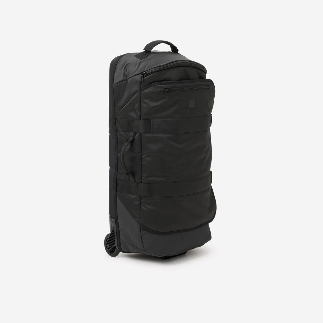 Valise pliable 85L noire Spacesaver, sac de voyage à roulettes
