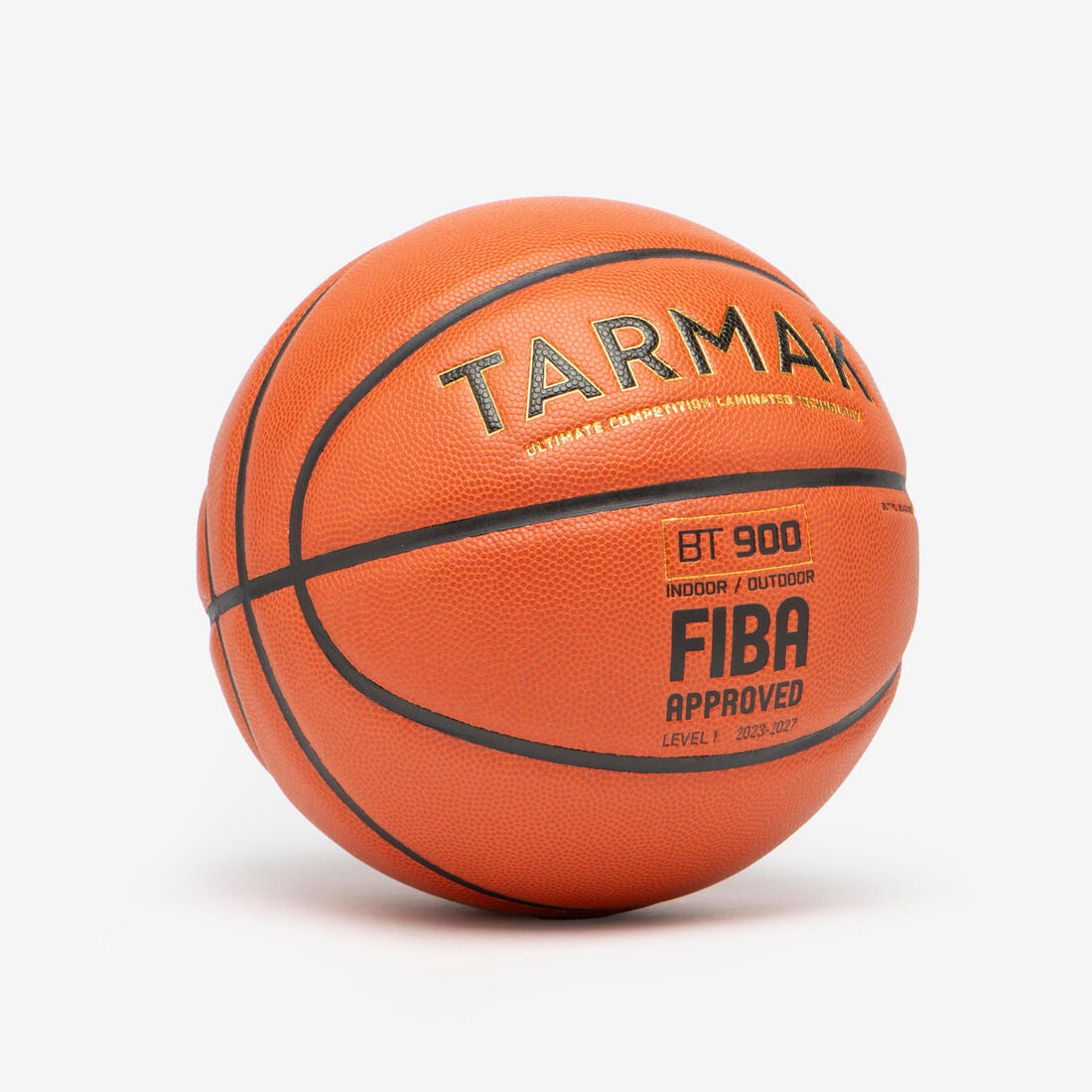 Ballon de basket BT900 taille 6, homologué FIBA pour fille, garçon et femme