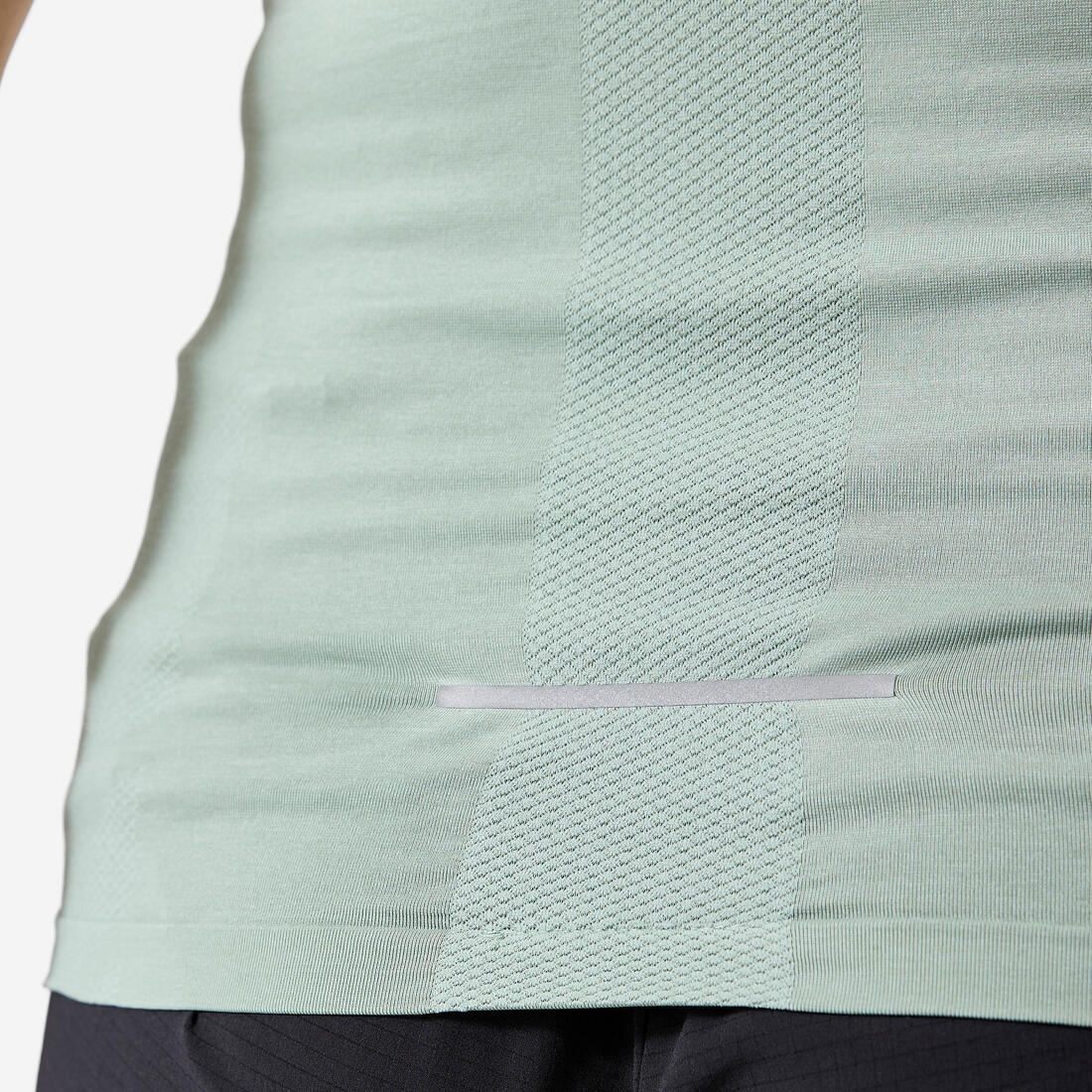 T-shirt running & trail sans couture femme - kiprun run 500 confort slim
