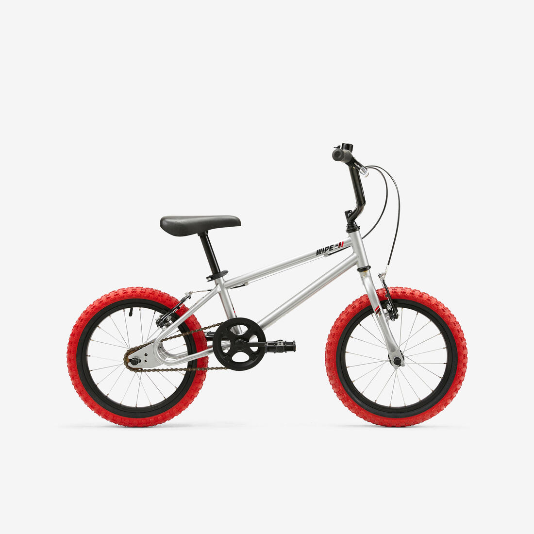 BMX ENFANT 16" WIPE 500 GRIS 5-7 ANS