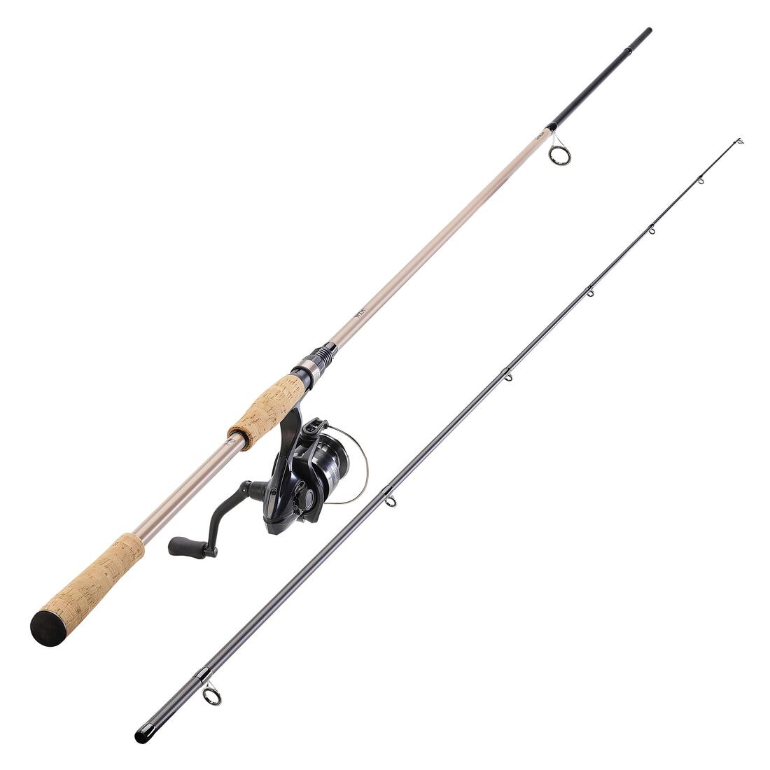 Ensemble canne & moulinet pêche aux leurres WXM 100 Spinning 2.70m MH 10-30g