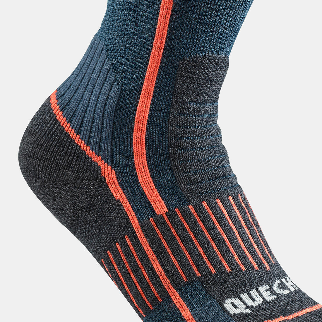 Chaussettes chaudes de randonnée - SH500 MOUNTAIN MID - enfant X2 paires