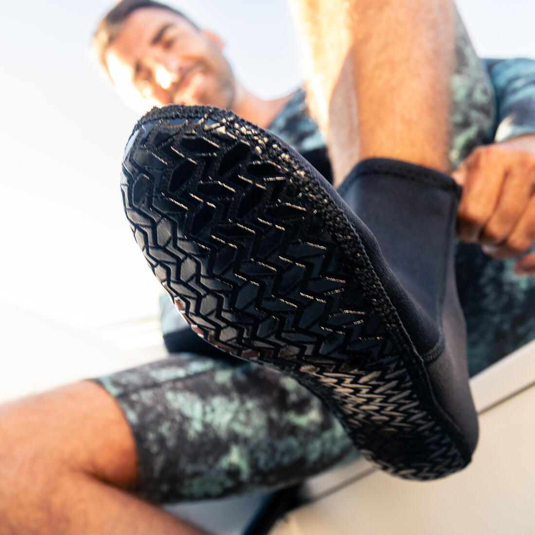 Chaussons de plongée néoprène 2mm - SCD noir