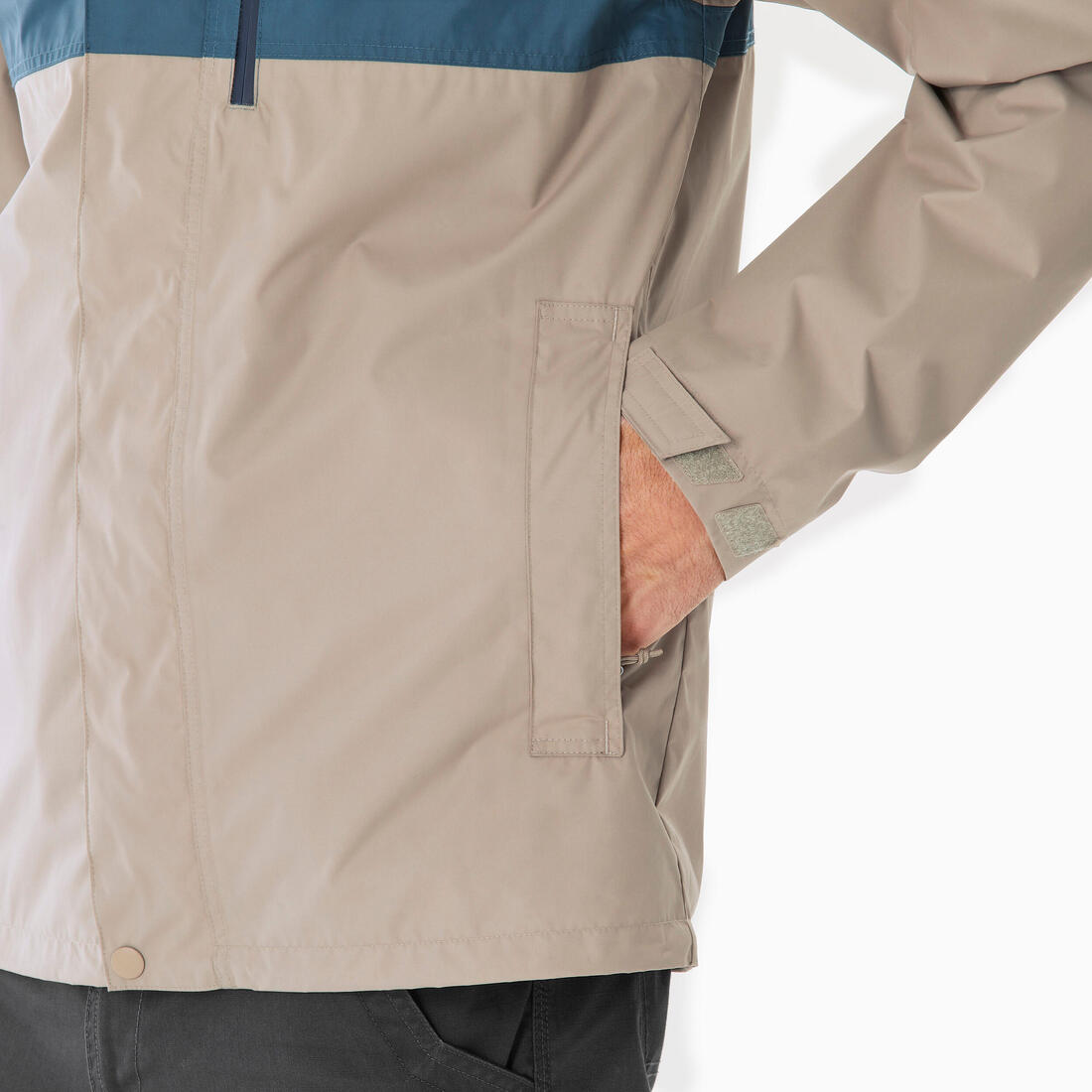 Veste de randonnée imperméable homme, NH500
