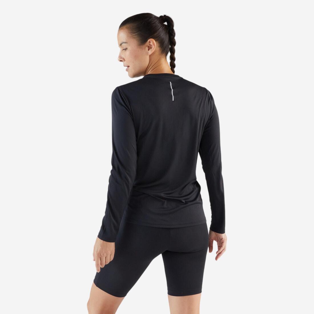 T-shirt manches longues running femme - sun protect
