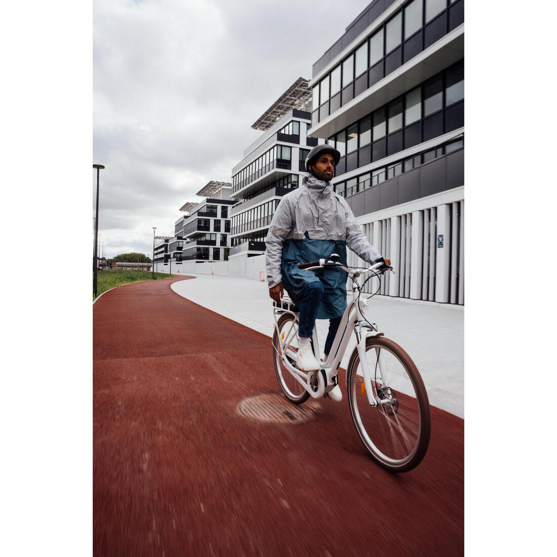 Casque vélo ville 100 noir