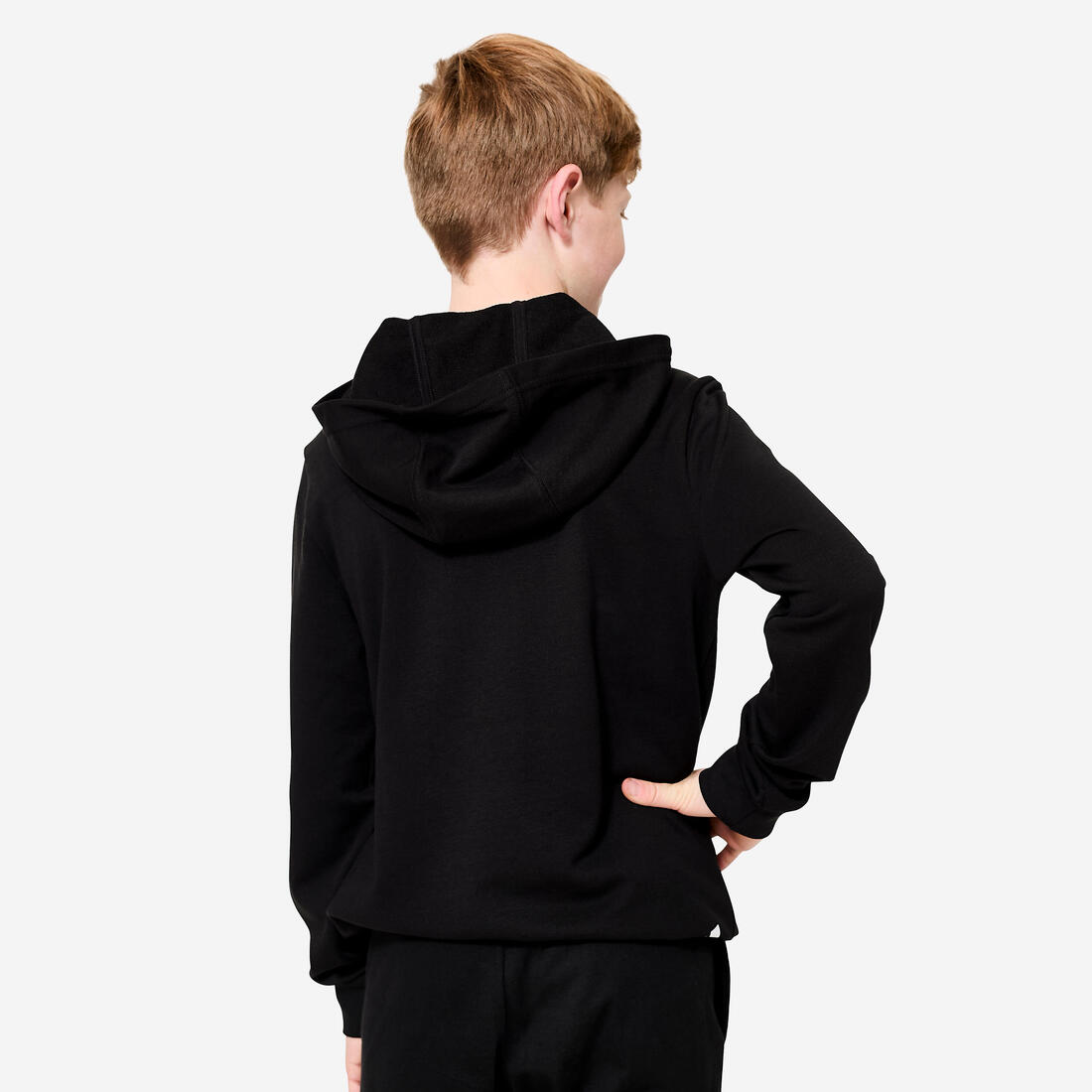 Sweat-shirt à capuche enfant, noir