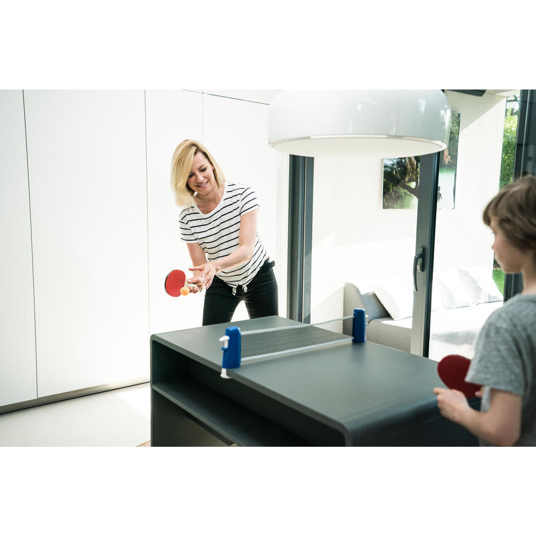 SET DE PING PONG ROLLNET SMALL + 2 RAQUETTES + 2 BALLES