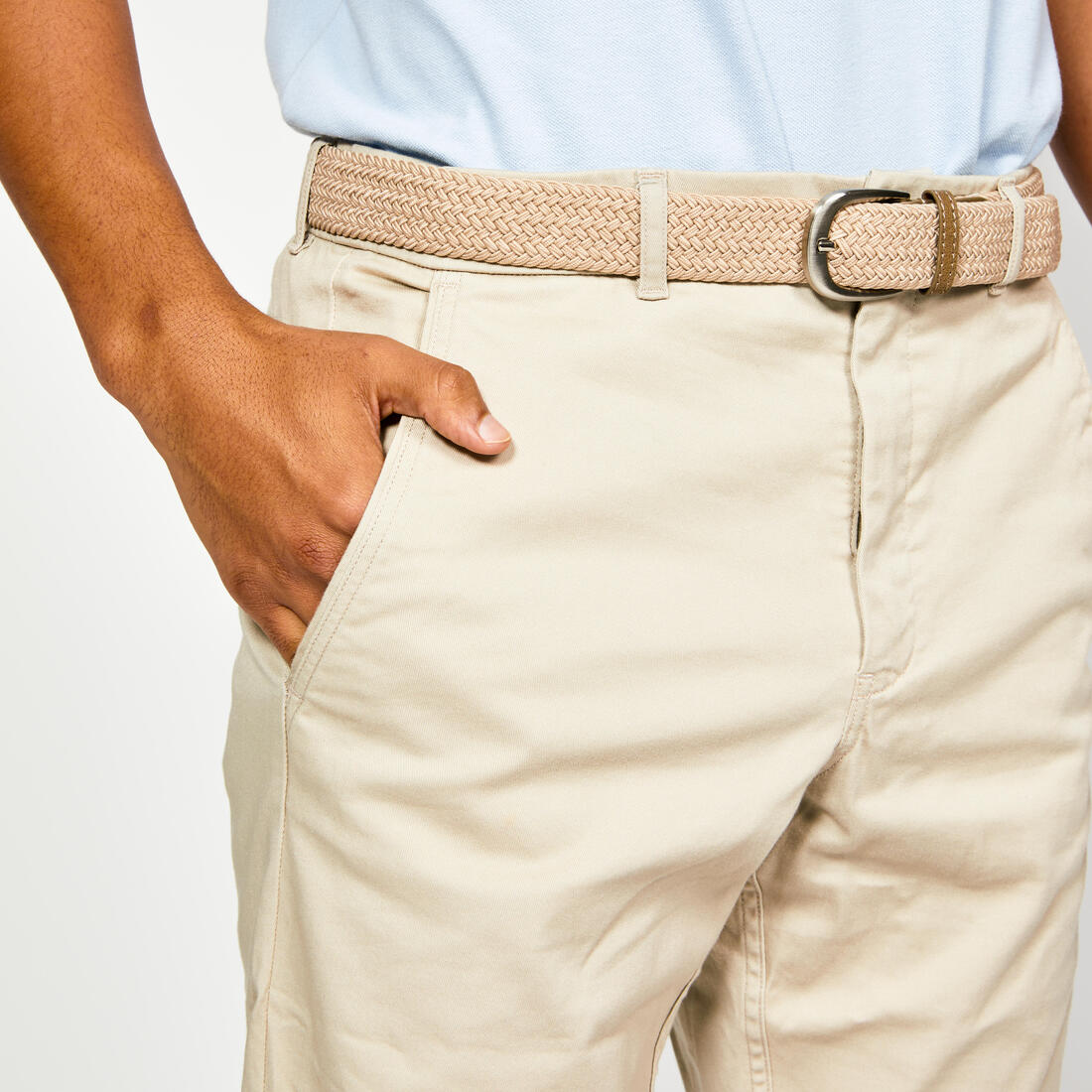 Pantalon chino golf coton Homme, MW500