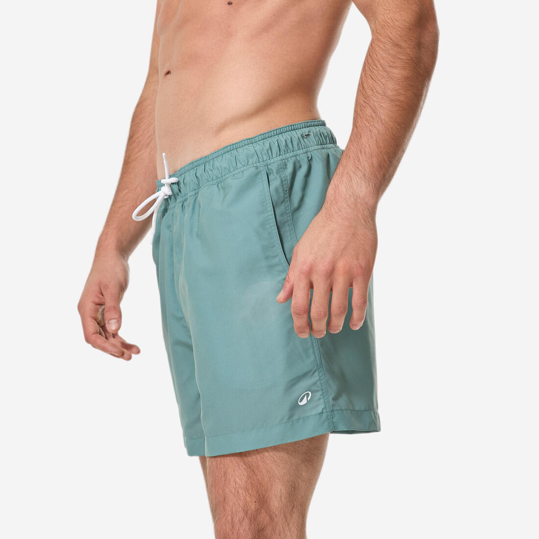 Boardshort surf short de bain court 15" homme, 100 Palmito