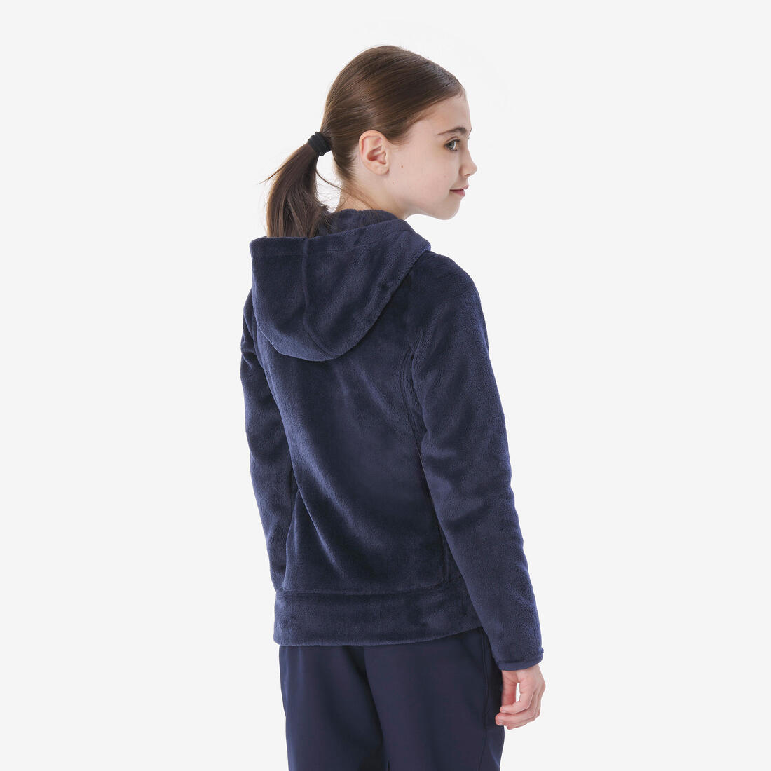 Veste polaire chaude de randonnée enfant 7-15 ans, NH500 zip