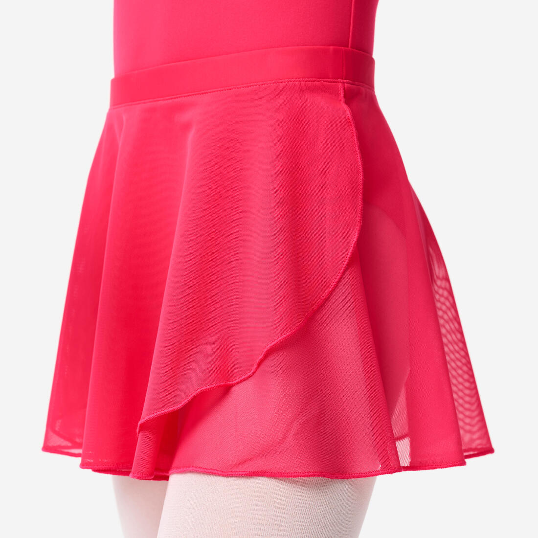 Jupette portefeuille danse classique en voile fille