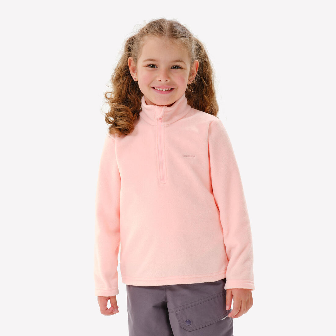 Polaire de randonnée - mh100 rose - enfant 2-6 ans – 966378
