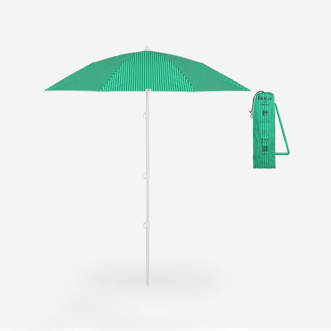 Parasol de plage compact 2 places upf 50+