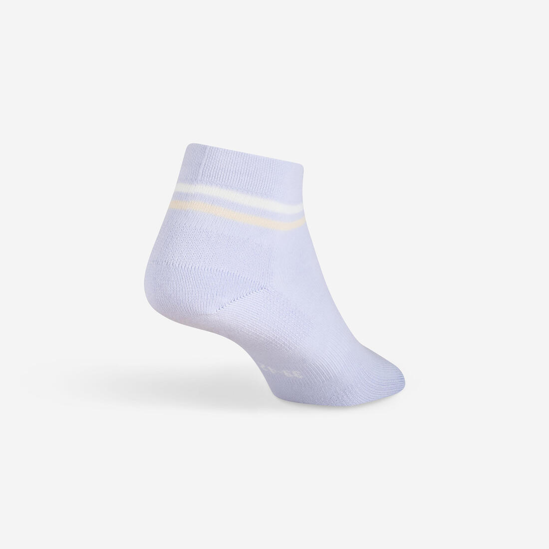 CHAUSSETTES DE SPORT MI-HAUTES RS 160 BLANCHES LOT DE 3.
