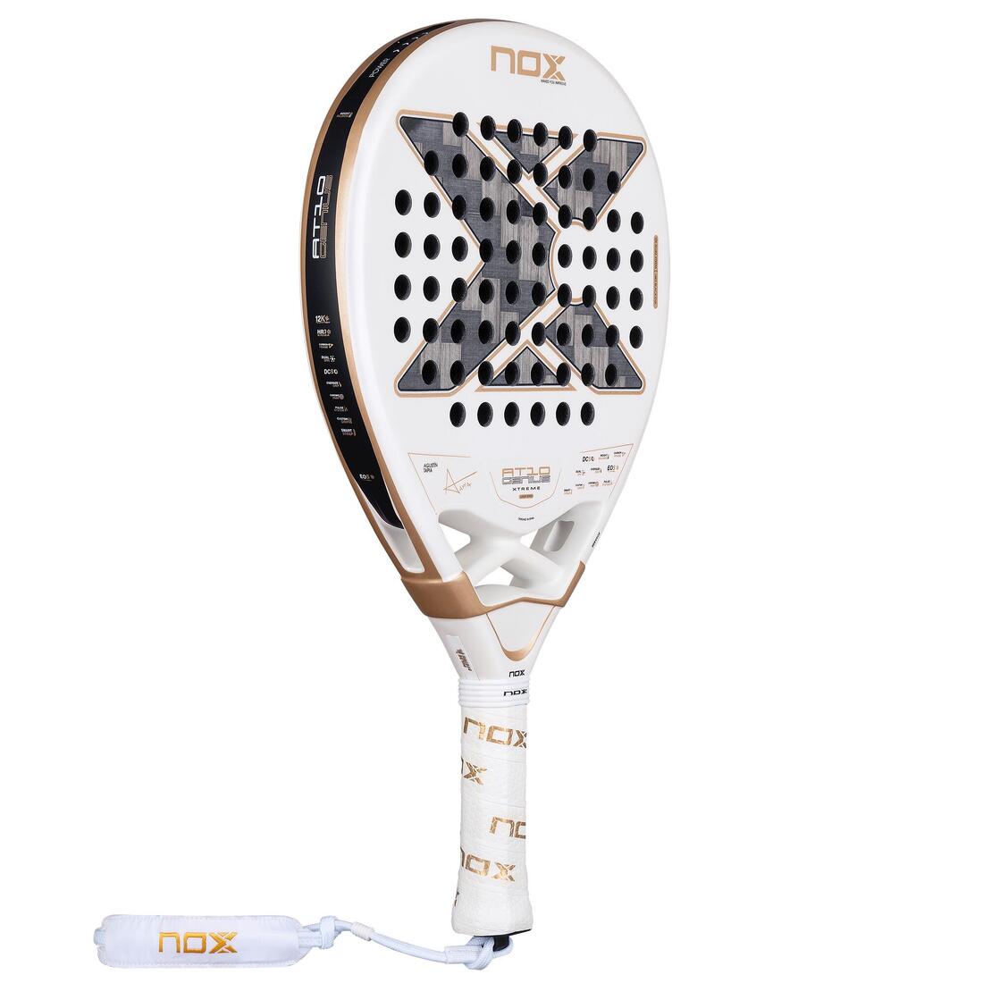Raquette de Padel Adulte NOX AT10 Genius 12K Alum Xtrem 26 by Agustín Tapia