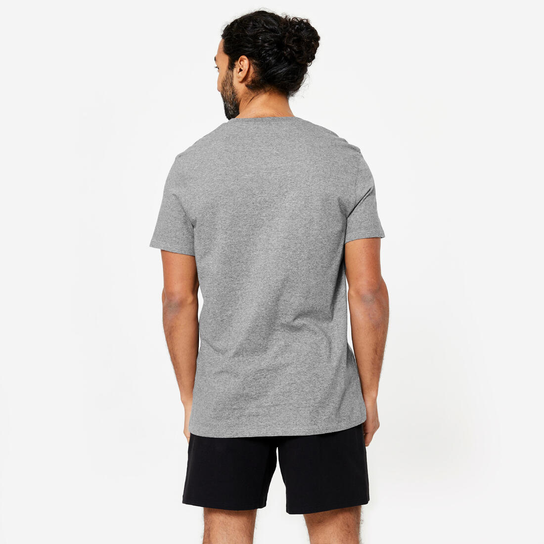 T-shirt fitness coton homme - 100 sportee