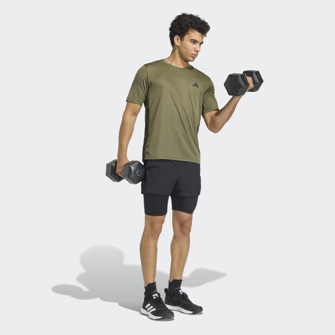 T-shirt de fitness pour homme Workout Essentials Base