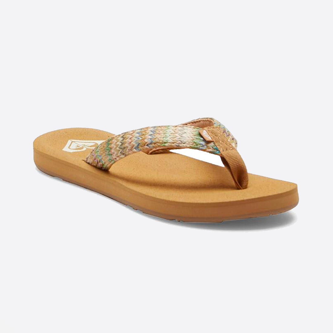 Tongs Femme - Porto beige raffia