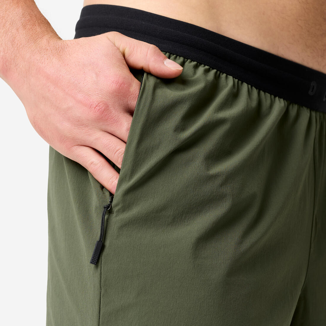 Short de sport mi-cuisse 18cm léger homme