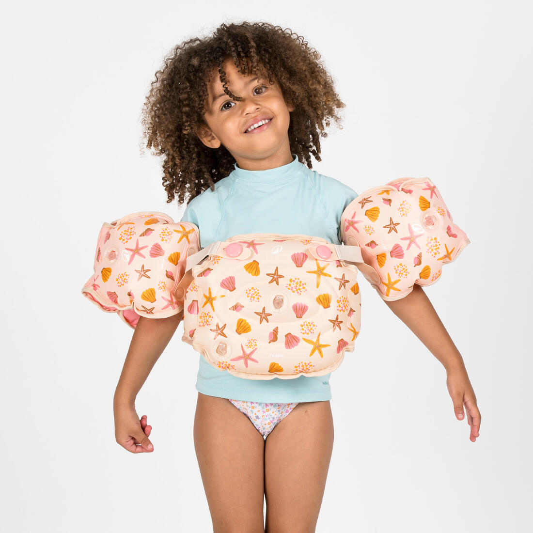Brassards De Piscine Evolutif Enfant - Tiswim print savane