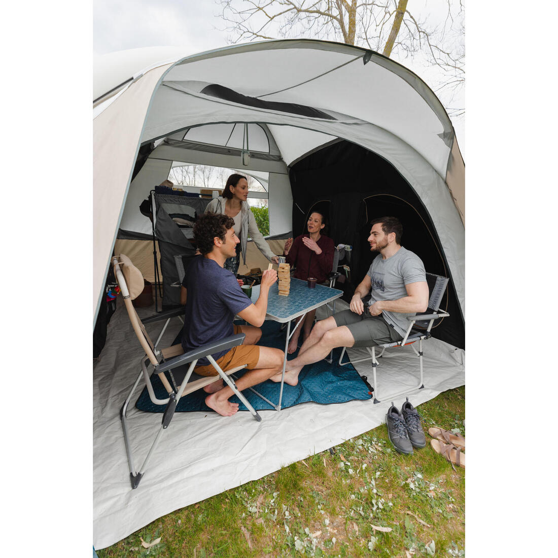 TABLE DE CAMPING PLIANTE - 2 À 4 PERSONNES