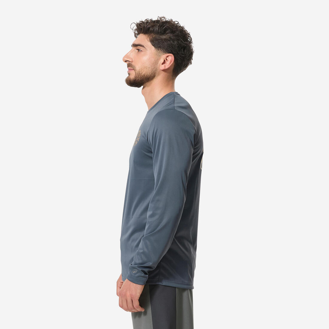 tee shirt de surf manches longues UPF50+ homme - flower