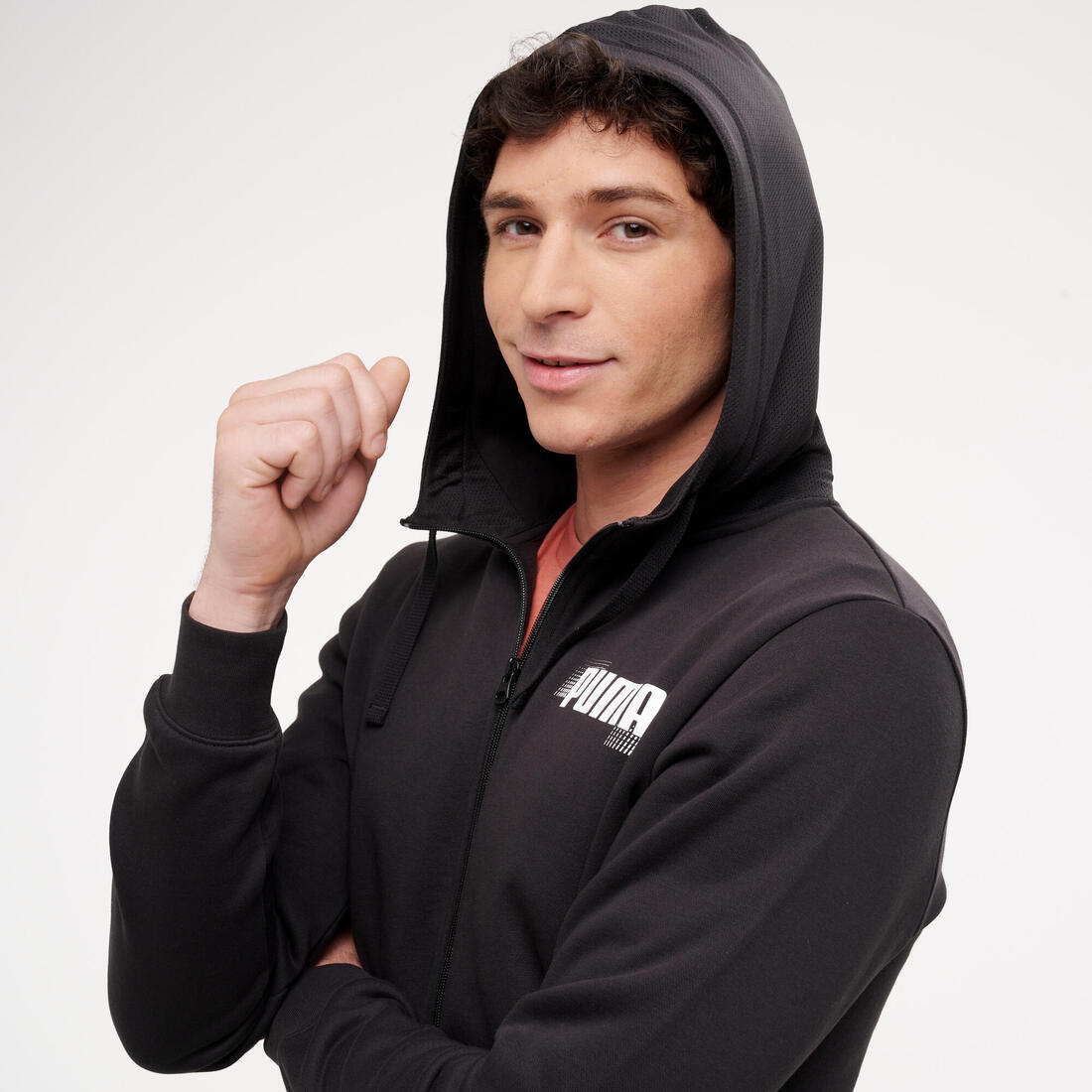 Sweat zippé de fitness homme