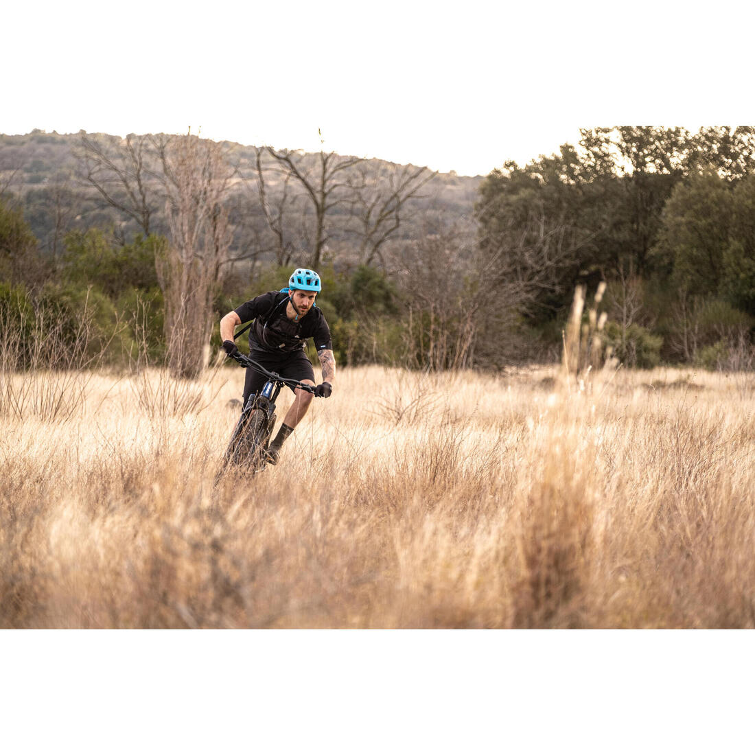 VÉLO VTT RANDONNÉE EXPL 540 BLEU NOIR 29"