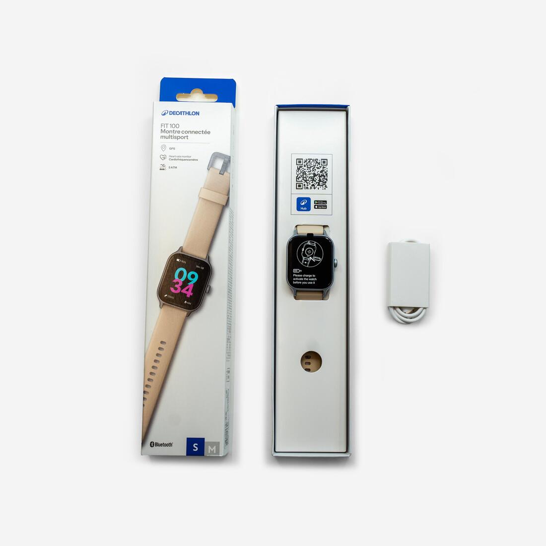 Montre connectée sport GPS Fit 100 S