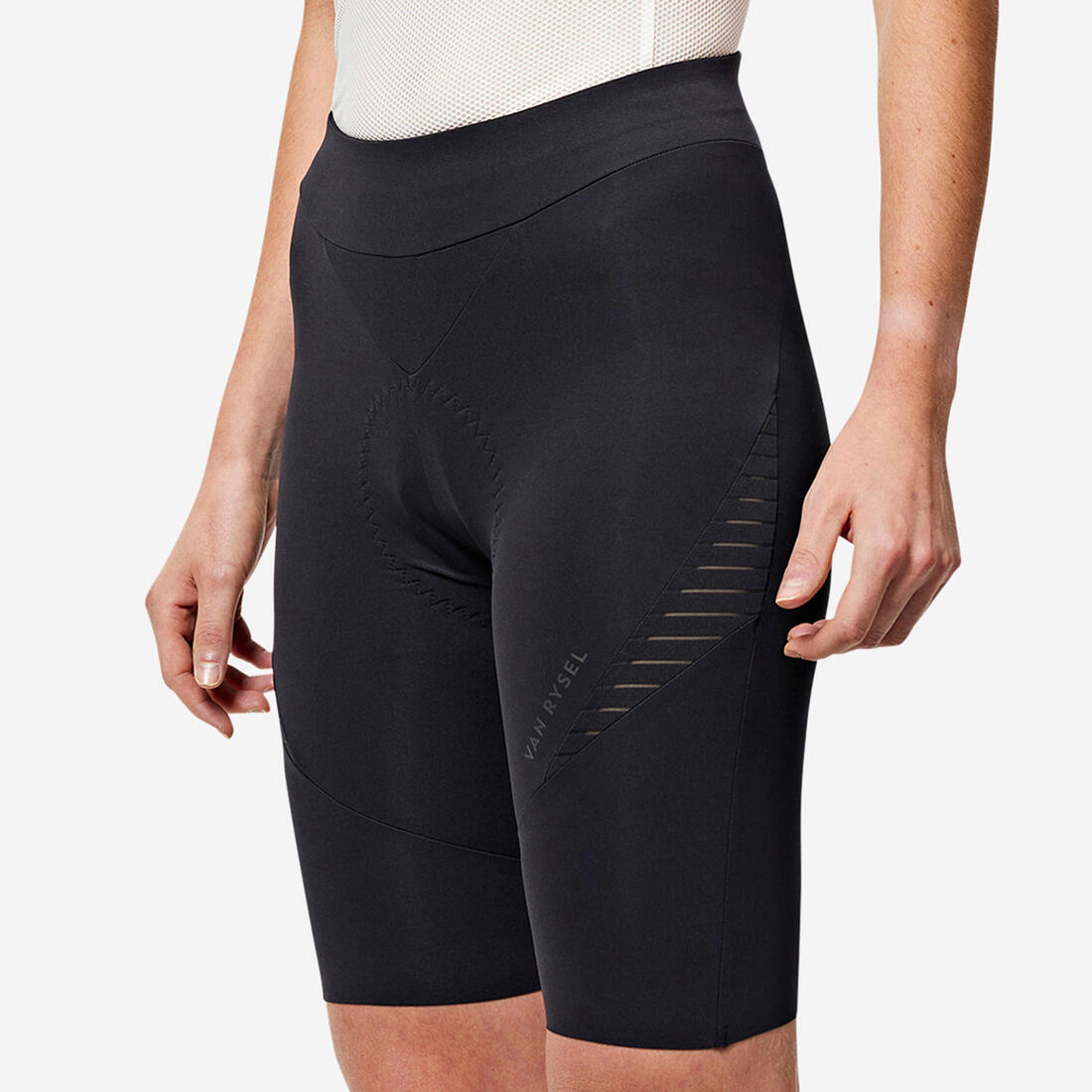 cuissard vélo route sans bretelles femme VAN RYSEL racer