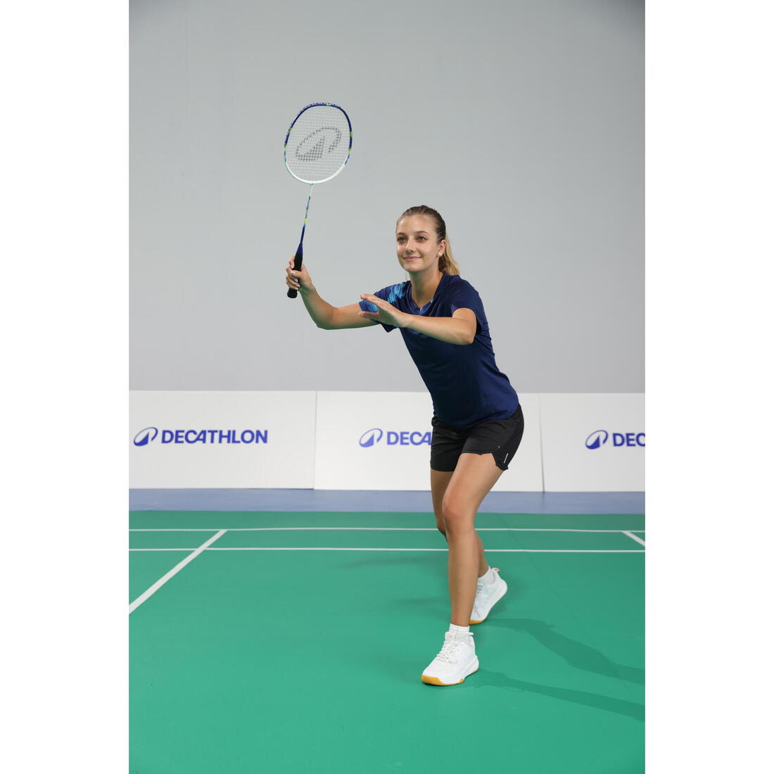 Raquette de Badminton Adulte BR Sensation 530 - Blanc