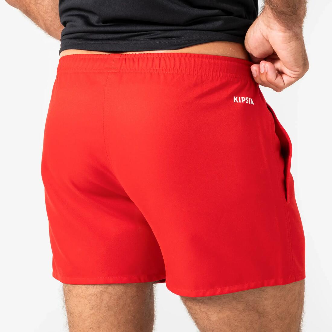 Short rugby adulte avec poches r100
