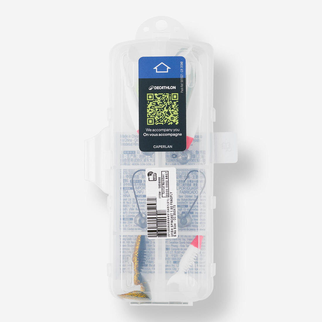 Canne à pêche Ufish Spincast 1m80 avec kit découverte