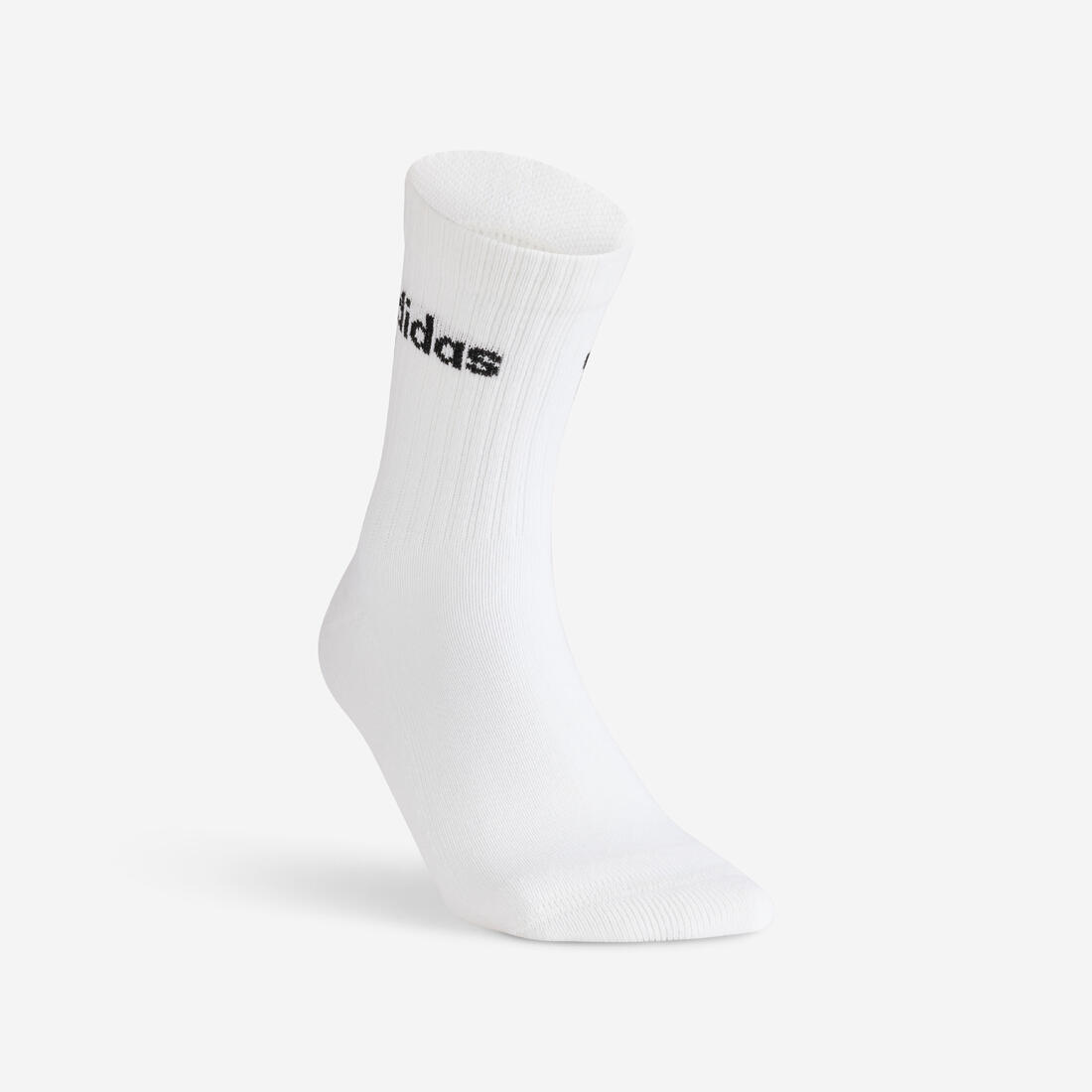CHAUSSETTES DE SPORT HAUTES ADIDAS BLANC LOT DE 3
