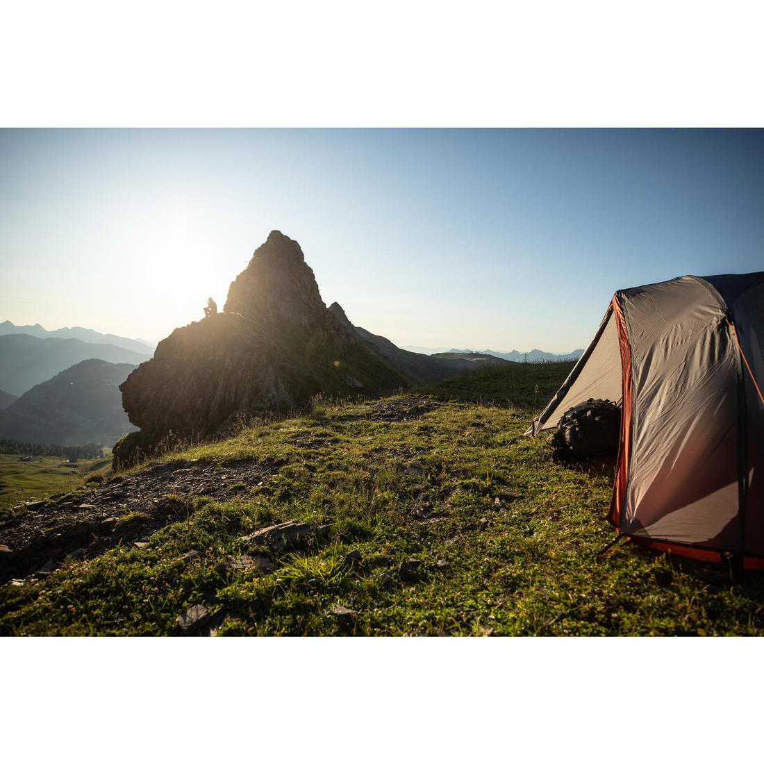 Tente dôme de trekking - 1 place - mt900