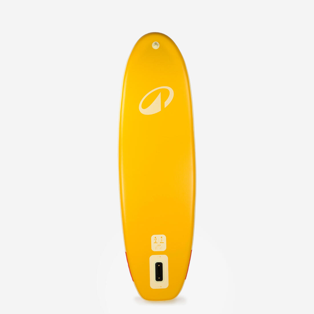 Pack stand up paddle gonflable 9'6, 1 personne (jusqu'à 80kg), 100 Jaune