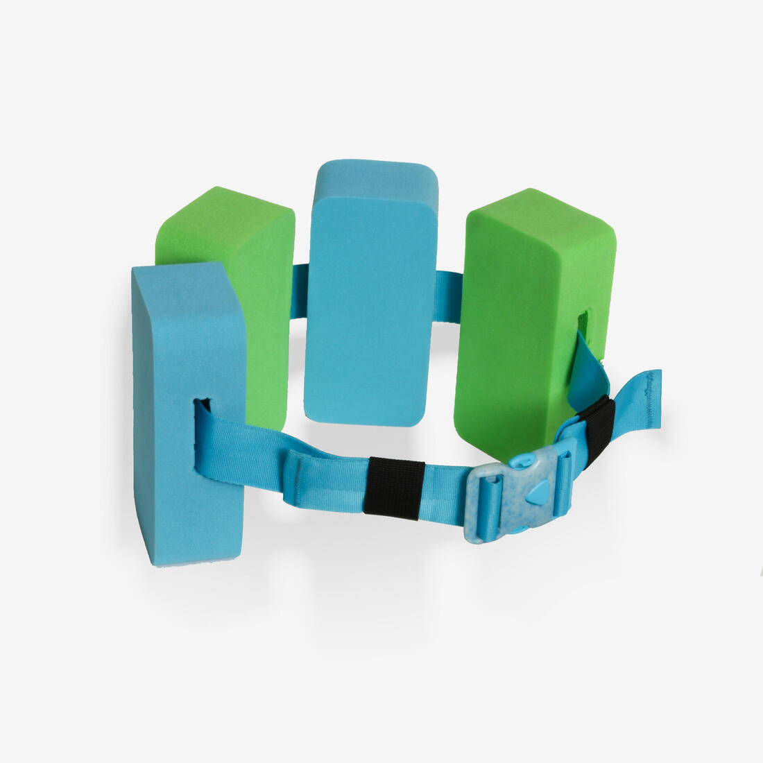 Ceinture De Natation 15-60 kg avec Pains De Mousse Bleus Verts