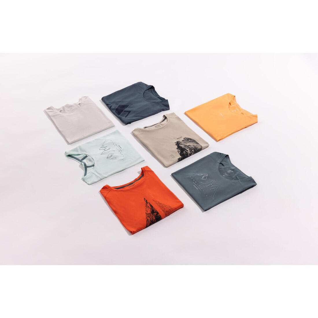 T-shirt de randonnée manches courtes - MH500 - femme